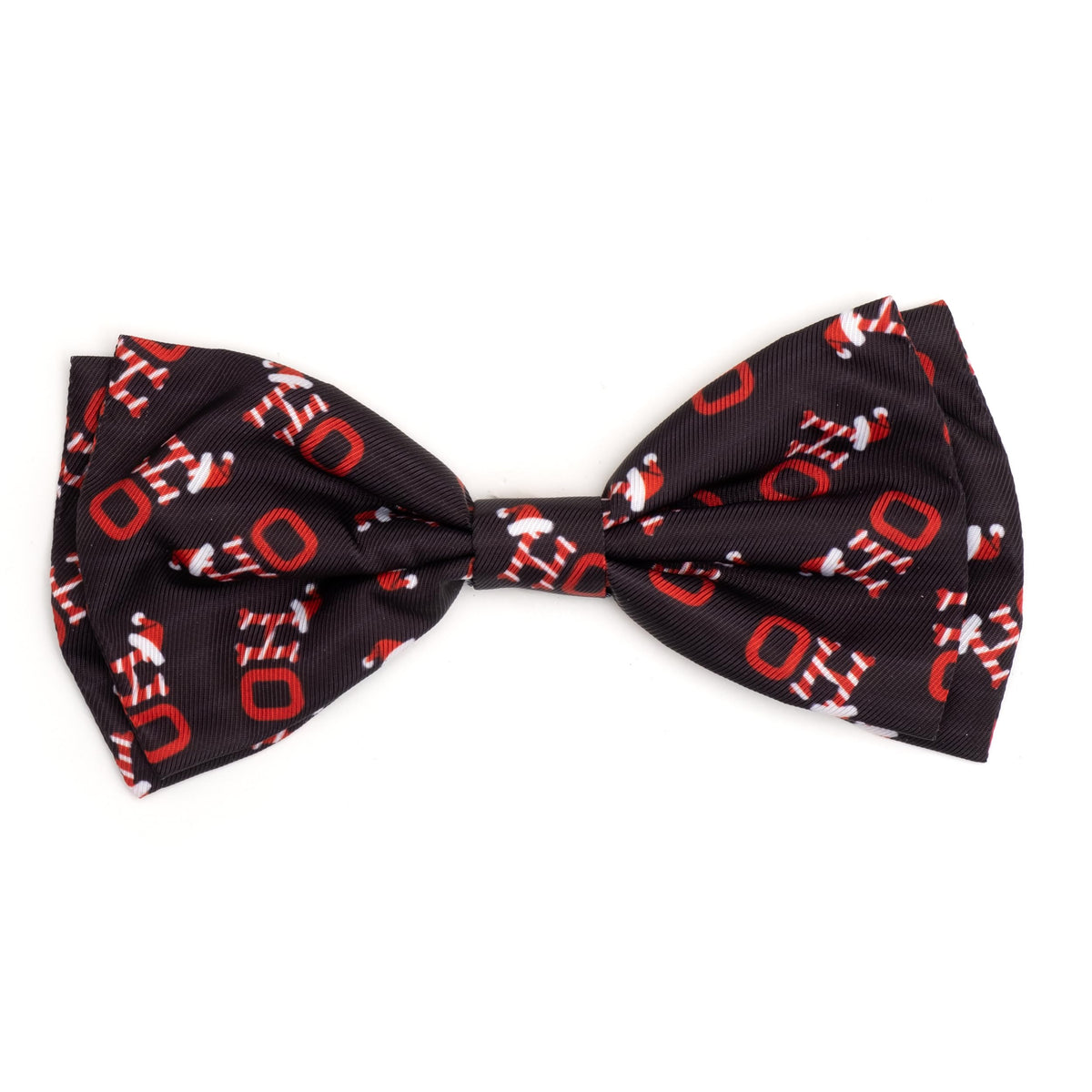 Pet Bow Tie for Dogs & Cats – Soft Printed Polyester Collar Bow Tie with Touch Fastener, Attaches to Any Collar - Narwhals Pattern, LiteBlue, Small