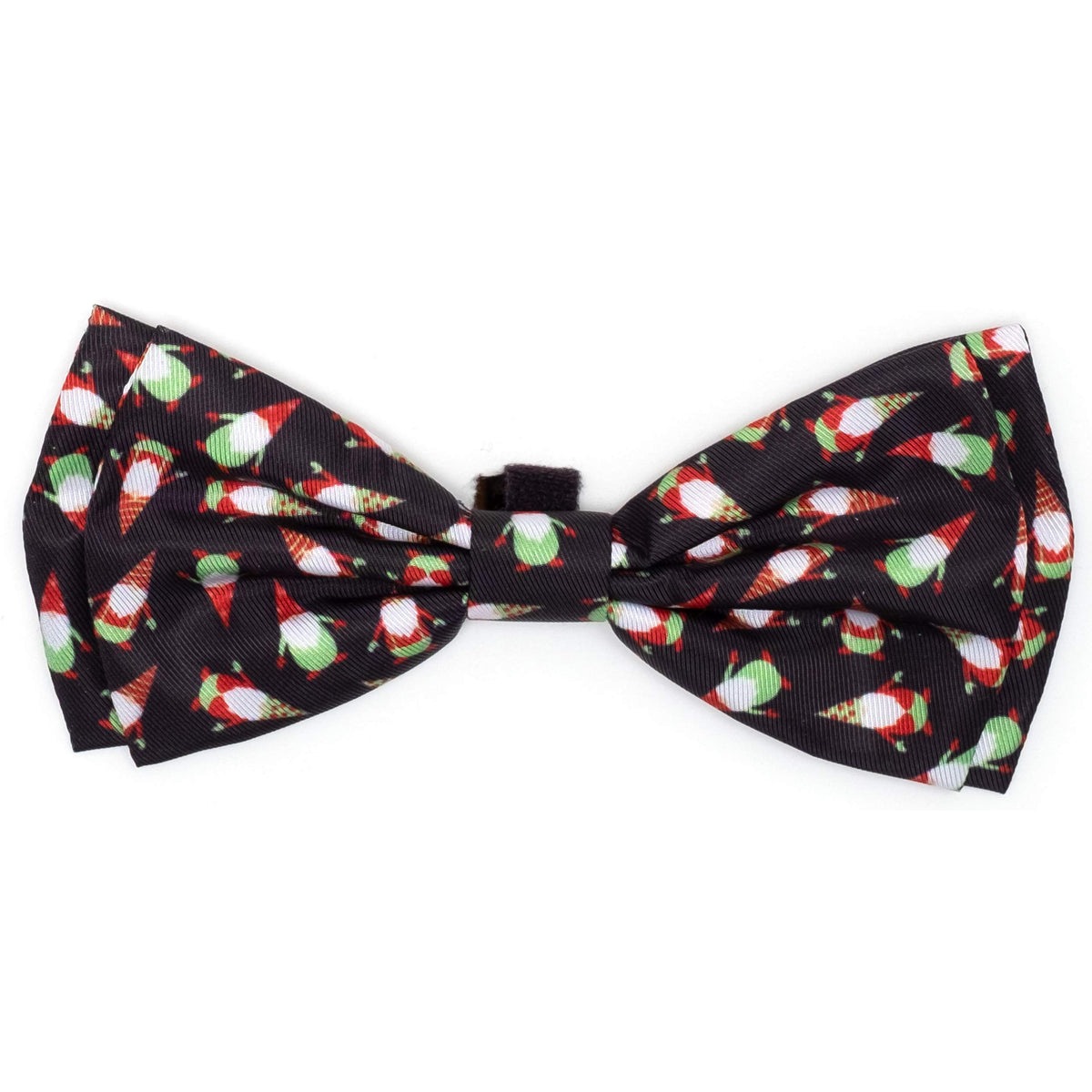Pet Bow Tie for Dogs & Cats – Soft Printed Polyester Collar Bow Tie with Touch Fastener, Attaches to Any Collar - Narwhals Pattern, LiteBlue, Small