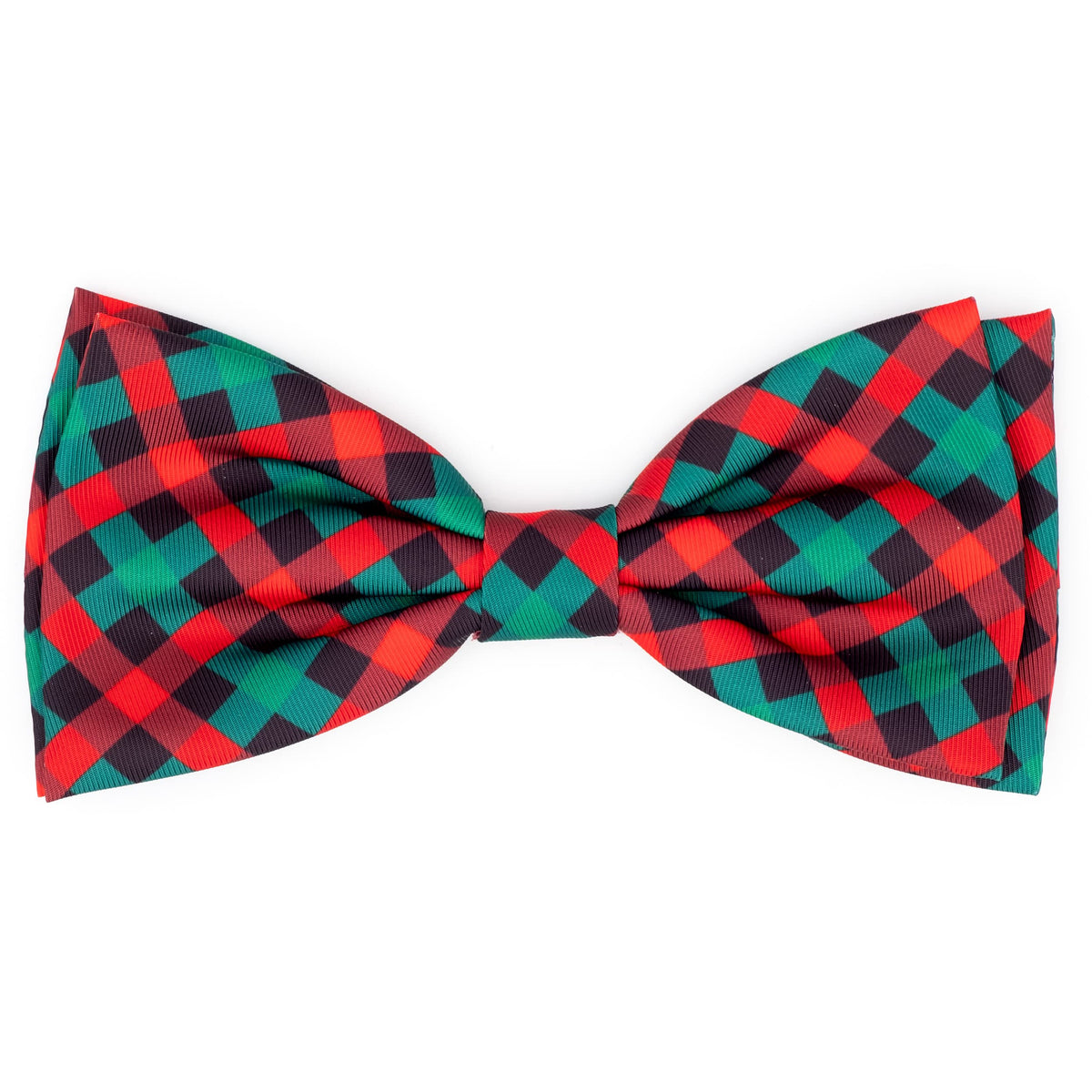 Pet Bow Tie for Dogs & Cats – Soft Printed Polyester Collar Bow Tie with Touch Fastener, Attaches to Any Collar - Narwhals Pattern, LiteBlue, Small